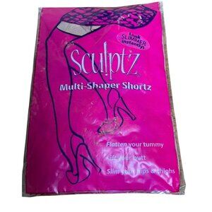 Sculptz by Silkies Multi-Shaper Shortz Slimming Panty Queen Nude USA Size XL NEW